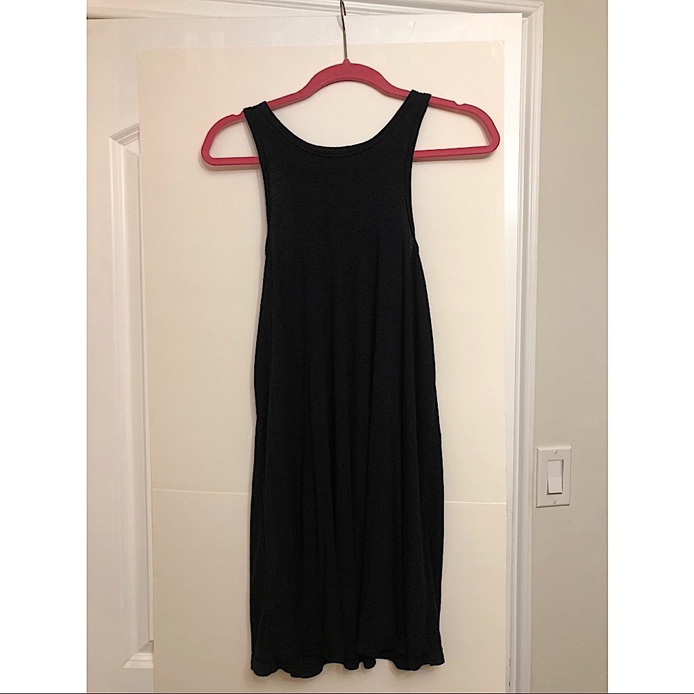 Black casual dress